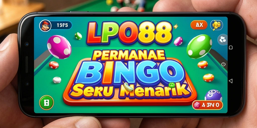 Tampilan gameplay Bingo LPO88 yang seru dan interaktif.